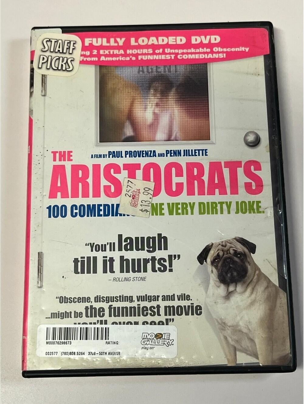 The Aristocrats DVD Special Edition George Carlin Comedy Paul Provenza